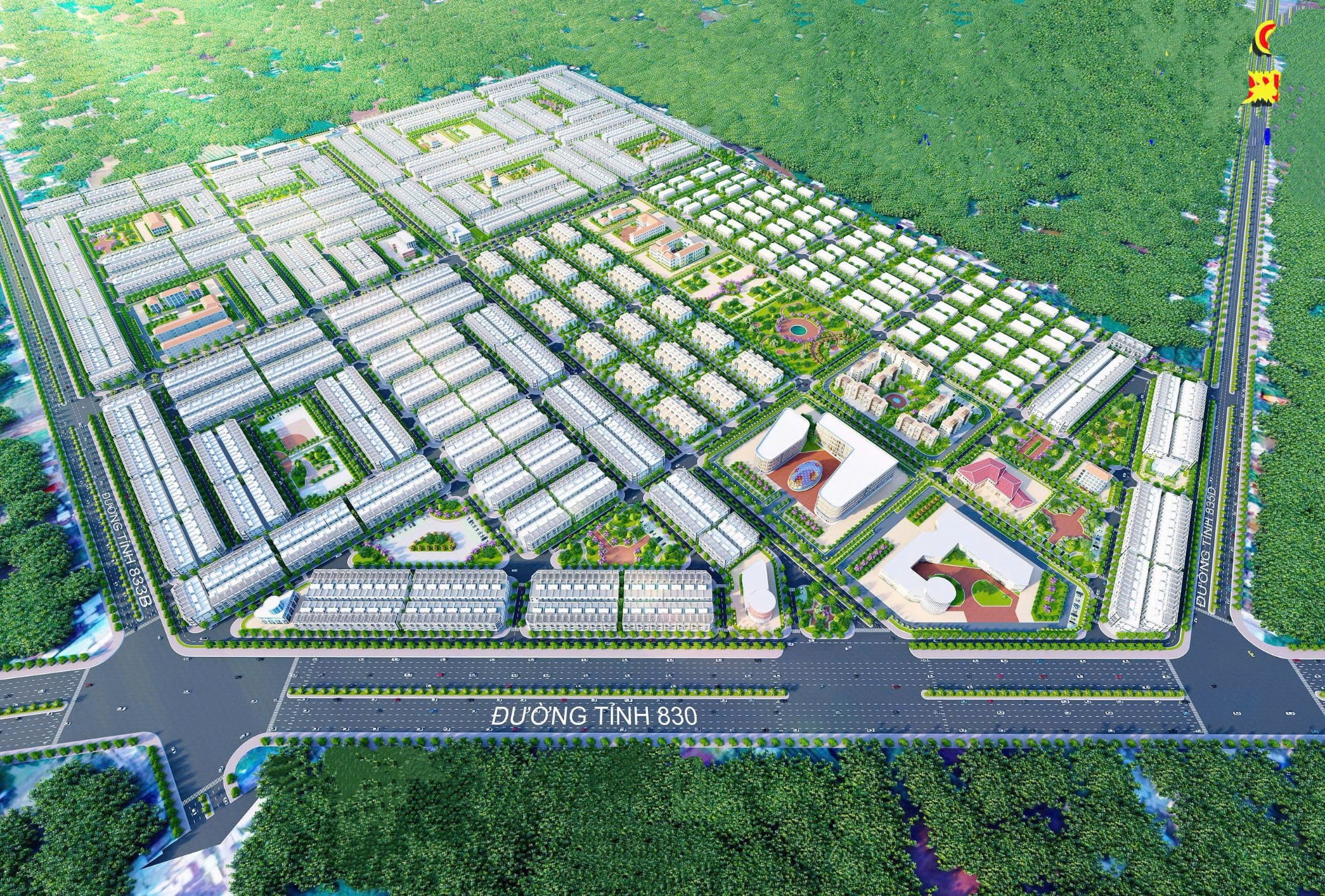 KHU TÁI ĐỊNH CƯ VÀ NHÀ Ở XÃ HỘI PHÚC LONG