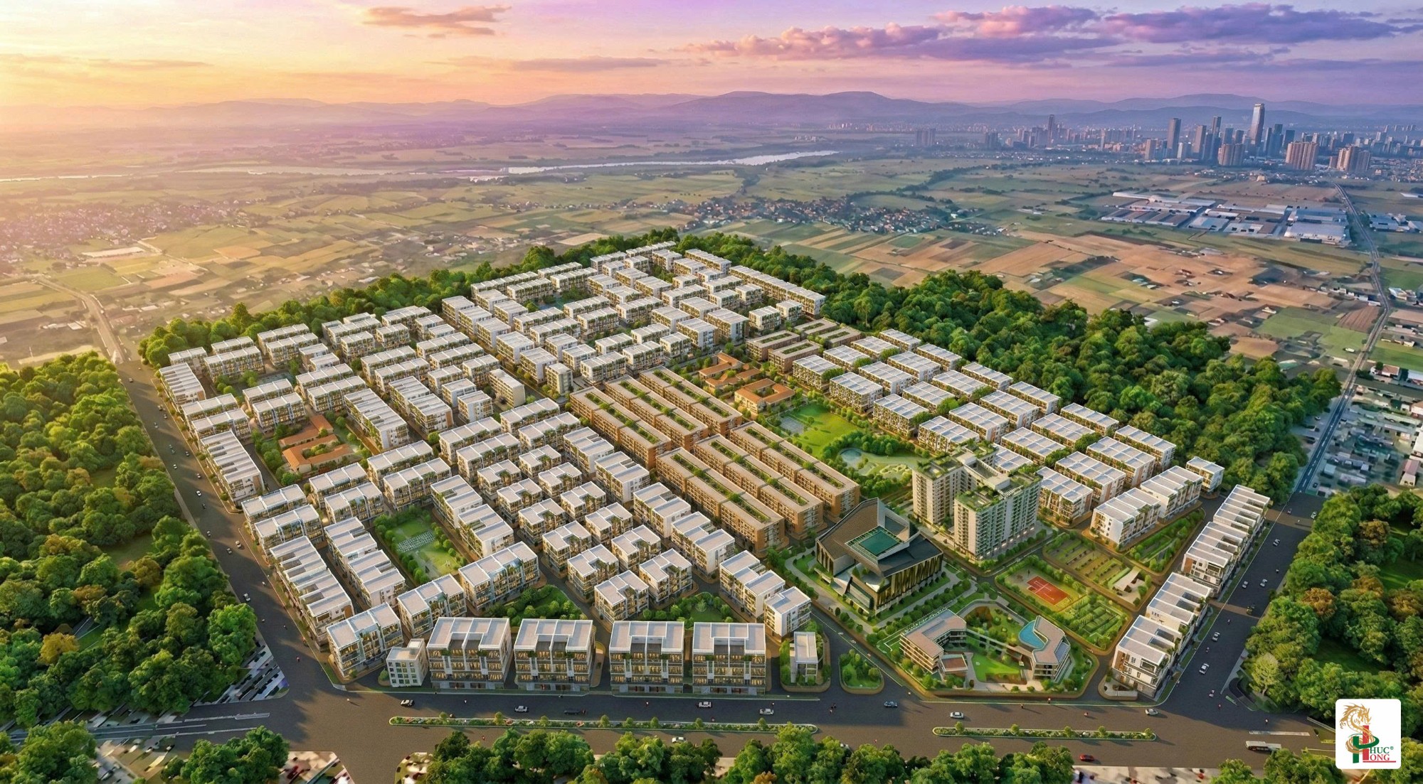 KHU TÁI ĐỊNH CƯ VÀ NHÀ Ở XÃ HỘI PHÚC LONG